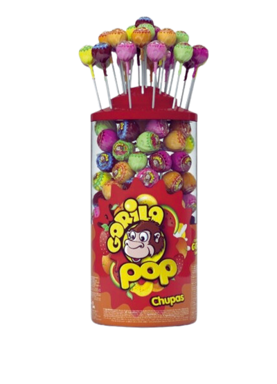 Gorilla Sucks Pop Mix Flavors Tube w/ 170 UN
