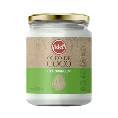 Óleo de Coco Extra Virgem - 200ml
