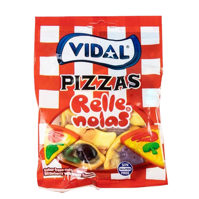 Verschiedene Gummies Rellenolas Pizzas - 90g