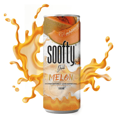 Melonen-Sprudelwasser - 330ml