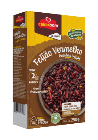 Gedämpfte rote Bohnen – 250 g