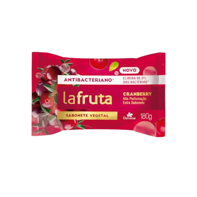 Sabonete Antibacteriano Cranberry - 180g
