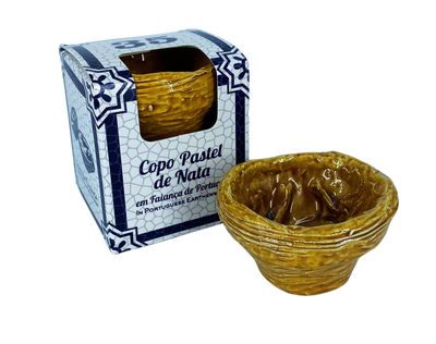 Pastel de Nata Steingutbecher