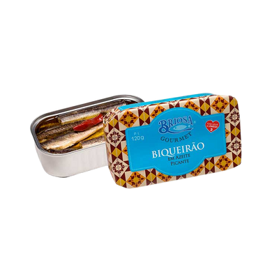 Sardellen in würzigem Olivenöl – 120 g