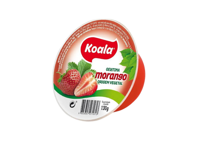 Gelatine mit Erdbeergeschmack – 130 g