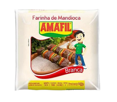 Feines weißes Maniokmehl – 500 g