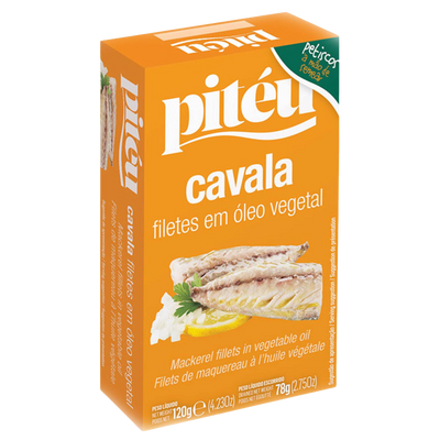 Mackerel Fillet in Vegetable Oil - 120g