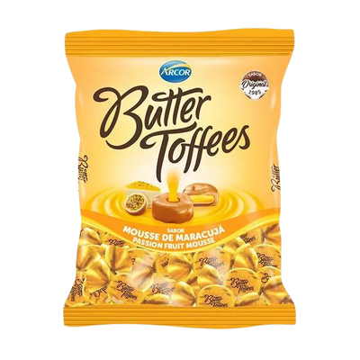Butter Toffees Passion Fruit Flavored Candy - 100g