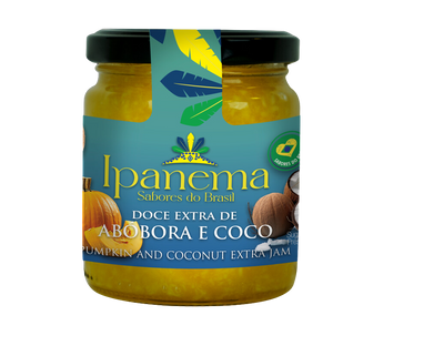 Ipanema Pumpkin Jam with Coconut - 250g