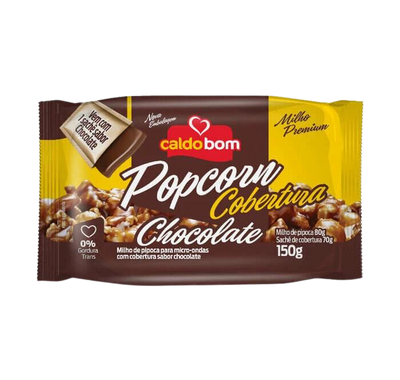Schokoladen-Mikrowellen-Popcorn-Mais – 100 g