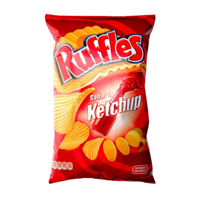 Batata Frita Ruffles Sabor Ketchup