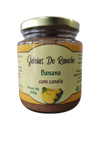 Geleia de Banana com Canela