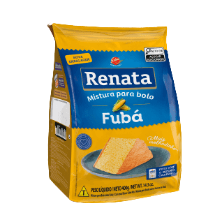 Renata Fubá flour mix packaging on a white background