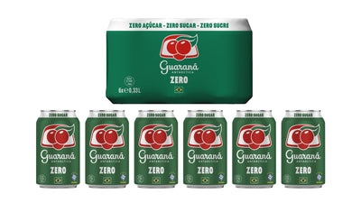 Guaraná Zero Soft Drink Can - 330ml