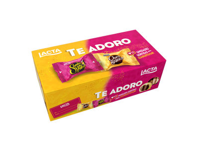 Lacta Bonbon Sonho de Valsa und Weißgold - 220g