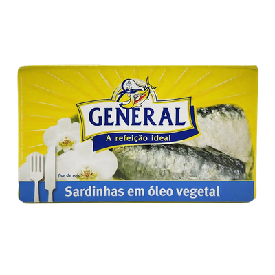 Sardinhas em Óleo Vegetal - 120g