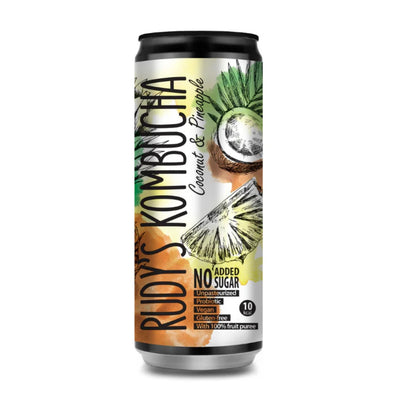 Non-Alcoholic Coconut and Pineapple Kombucha - 330ml