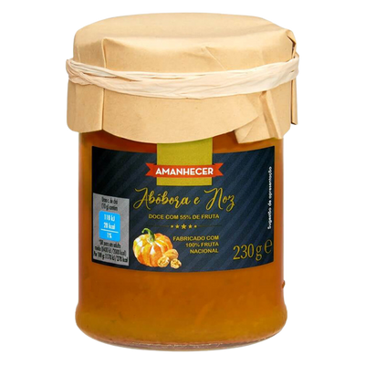 Kürbismarmelade mit Walnuss - 230g
