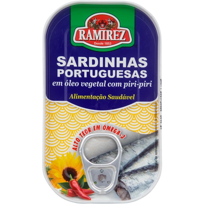 Sardines in Spicy Vegetable Oil - 125g