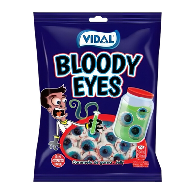 Bloody Eyes Verschiedene Gummibonbons – 90 g
