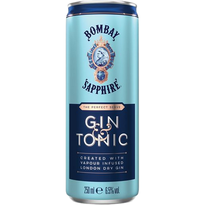 Gin Sapphire & Tonic – 250 ml