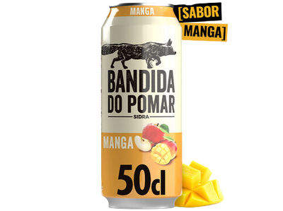 Bandida do Pomar Mango Sider - 500ml