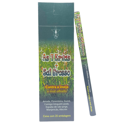 Weihrauch 7 Kräuter + grobes Salz