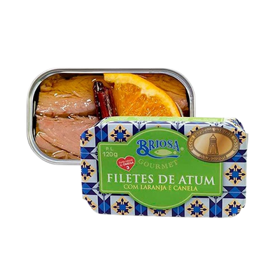 Thunfischfilets mit Orange und Zimt Algarve-Region – 120 g