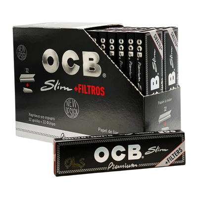 Smoking papers King Size Slim + Tips