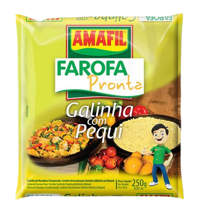 Farofa Fertiges Cassava-Hähnchen mit Pequi – 250 g