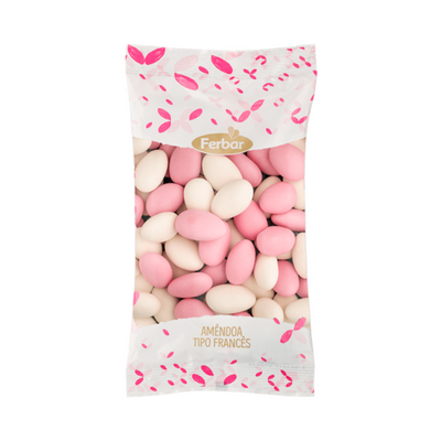 Rosa und weiße französische Mandeln – 180 g