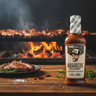 Assador Barbecue Sauce with Cachaça Flavor - 250g