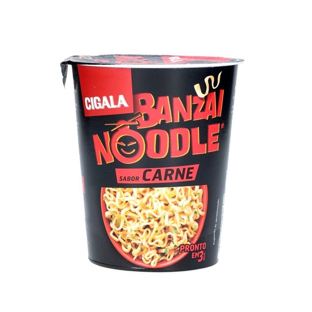 Banzai Noodles Meat Flavor - 67g, image size:1024x1024