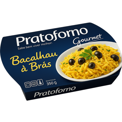 Kabeljau mit Kartoffeln "Bacalhau à Brás" - 250g