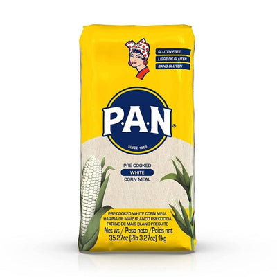 Vorgekochtes weißes Maismehl – 1 kg