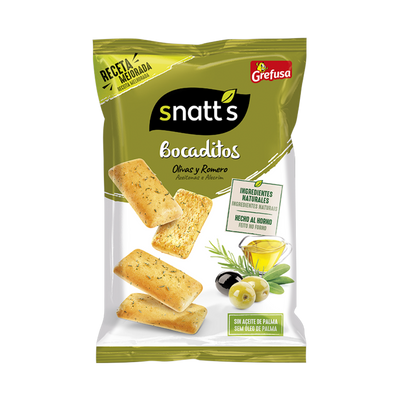 Bocaditos Crackers Olive and Rosemary - 110g