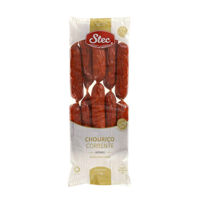 Chouriço Carne Corrente Inteiro (10 un.) - 1kg