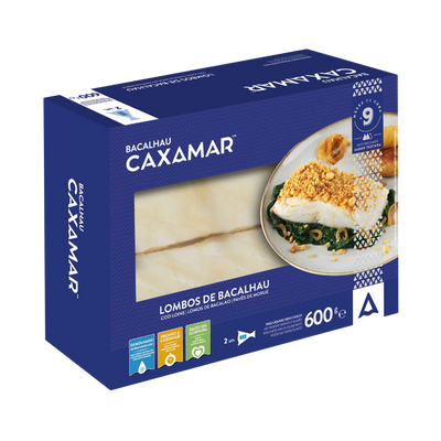 Desalted Frozen Cod Loins (2 uni.) – 600g