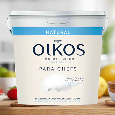 Iogurte Grego Natural Oikos - 900g