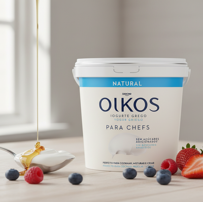 Iogurte Grego Natural Oikos - 900g