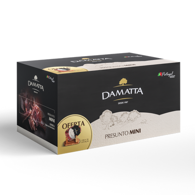 Damatta Presunto Mini packaging on a white background