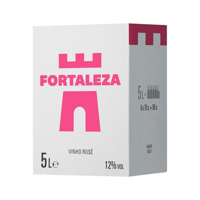 Rosé Wine Fortaleza Bag In Box 12% - 5L