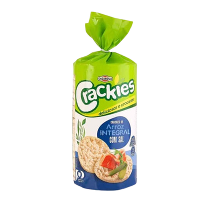 Crackies aus braunem Reis – 130 g