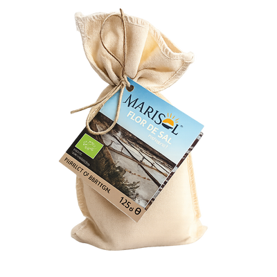 Handgeschöpftes Bio Fleur de Sel Meersalz – 125g