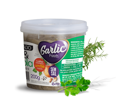 Knoblauch und Zwiebeln mit feinen Kräutern – 200 g