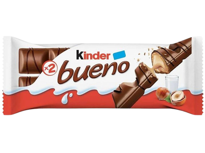 Kinder Bueno Schokolade (2 Einheiten) – 43g