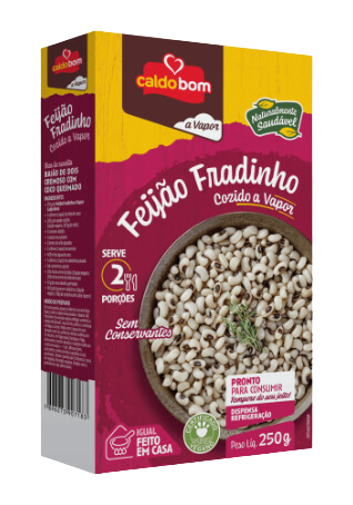 Gedämpfte Schwarzaugenbohnen – 250 g