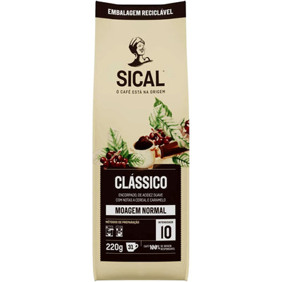 Klassischer gerösteter gemahlener Kaffee – 250 g