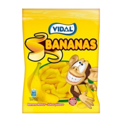 Kaugummi Bananenmischung - 90g