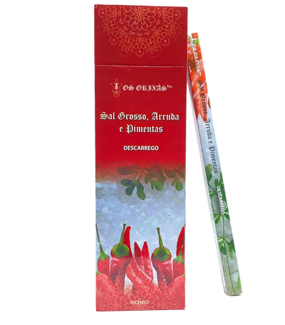 Weihrauchsalz, Weinraute und Pfeffer